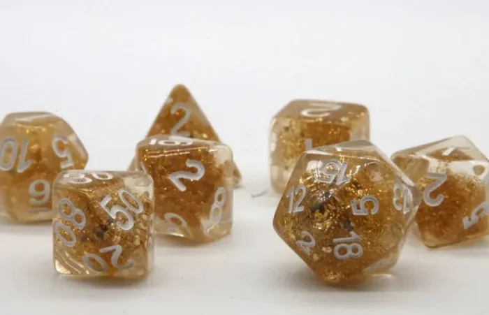 Foam Brain Games: King Midas RPG Dice Set