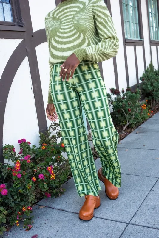 Forest Green Modem Pant