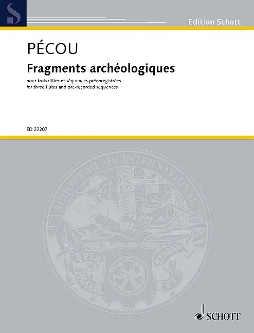 Fragments archéologiques – Score and Parts