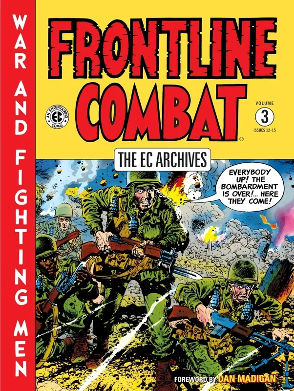 Frontline Combat Vol 3 Hardcover Dark Horse EC Archives Graphic Novel Comic Book – Very Good