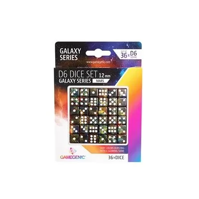 Galaxy Series – Mars – D6 Set 12mm (36pcs)