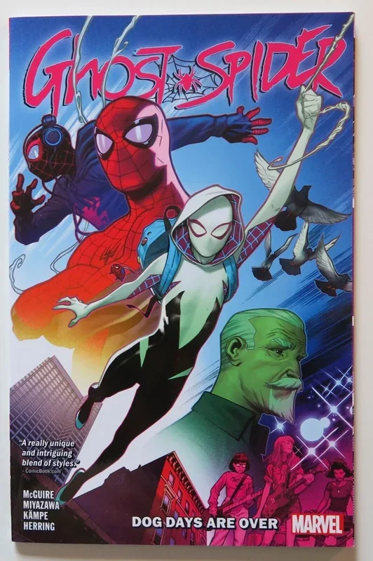 Ghost-Spider Vol. 1 Dog Days Are Over Marvel Graphic Novel Comic Book – Very Good