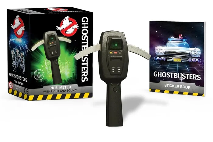 Ghostbusters: P.K.E. Meter [With Mini Full-Collor Sicker Book and Battery]