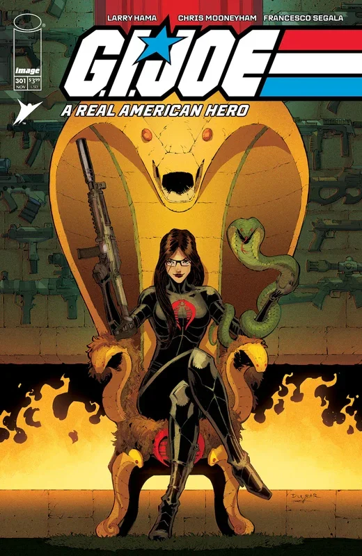 GI JOE A REAL AMERICAN HERO #301 MAX DUNBAR EXCLUSIVE OPTIONS