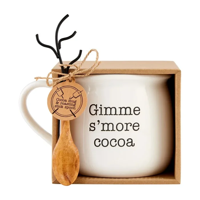 GIMME S’MORE HOT CHOCOLATE MUG SET