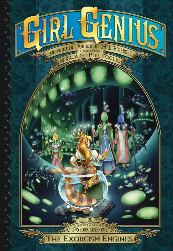 GIRL GENIUS SECOND JOURNEY HC VOL 07 EXORCISM ENGINES HC AIRSHIP ENTERTAINMENT – Good