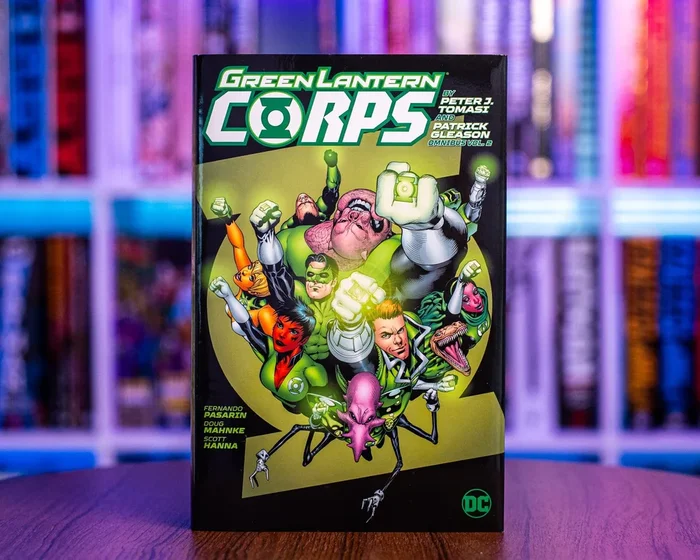 GREEN LANTERN CORPS BY PETER J TOMASI AND PATRICK GLEASON OMNIBUS HC VOL 02