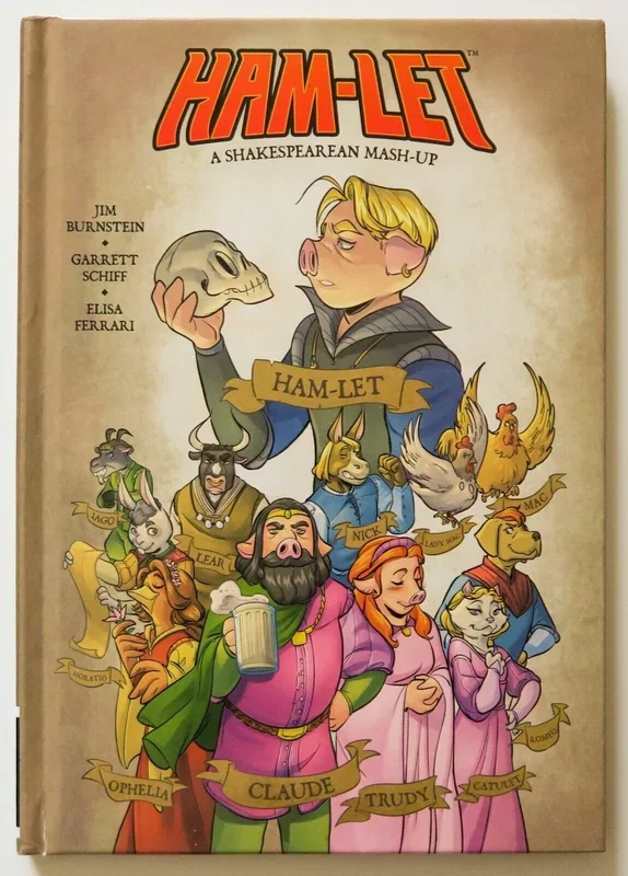 Ham-Let A Shakespearean Mash-Up Hardcover Dark Horse Graphic Novel Comic Book – Very Good