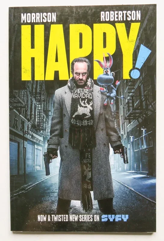 Happy Deluxe Edition Image SYFY Graphic Novel Comic Book – Very Good