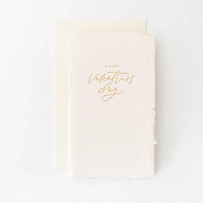 Happy Valentine’s Day Letterpress Card