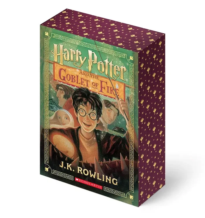 Harry Potter and the Goblet of Fire (Stenciled Edges) (Harry Potter #4)