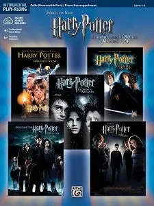 Harry Potter Instrumental Solos for Strings (Movies 1-5) – Cello