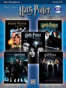 Harry Potter Instrumental Solos (Movies 1-5) Alto Sax