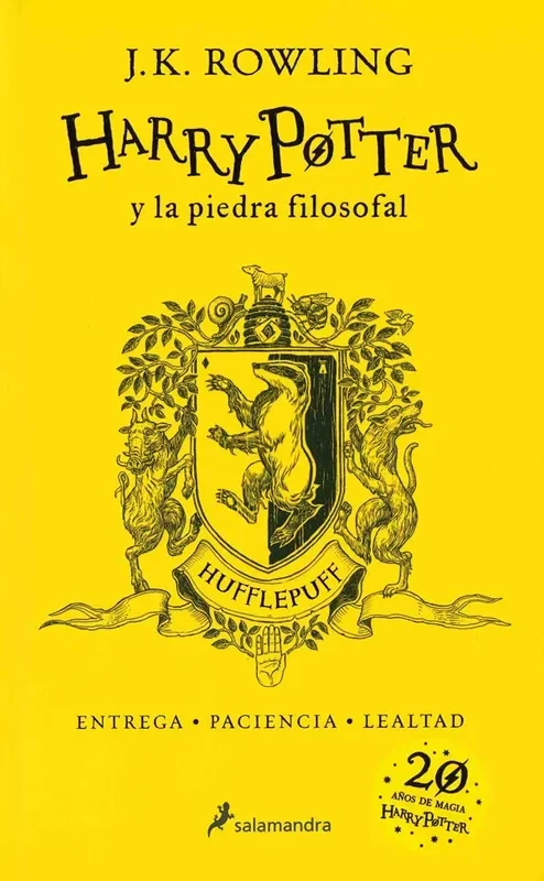 HARRY POTTER Y LA PIEDRA FILOSOFAL (CASA HUFFLEPUFF)