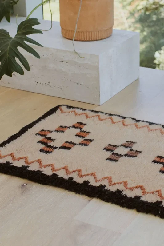 Hazelnut + Cocoa Carlota Rug