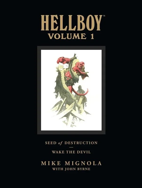 Hellboy Library Edition, Volume 1: Seed of Destruction and Wake the Devil [Hardcover] Mignola, Mike