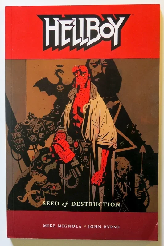 Hellboy Vol. 1 Seed of Destruction Dark Horse Graphic Novel Comic Book – Very Good