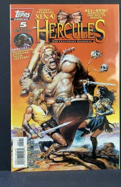 Hercules: The Legendary Journeys #5 (1996) TOPPS (B6)