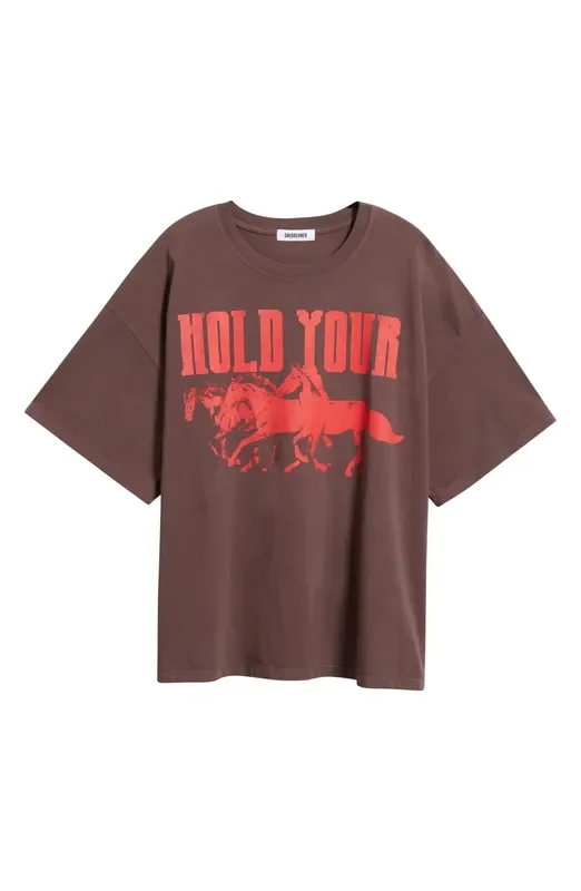 Hold Your Horses OS Tee