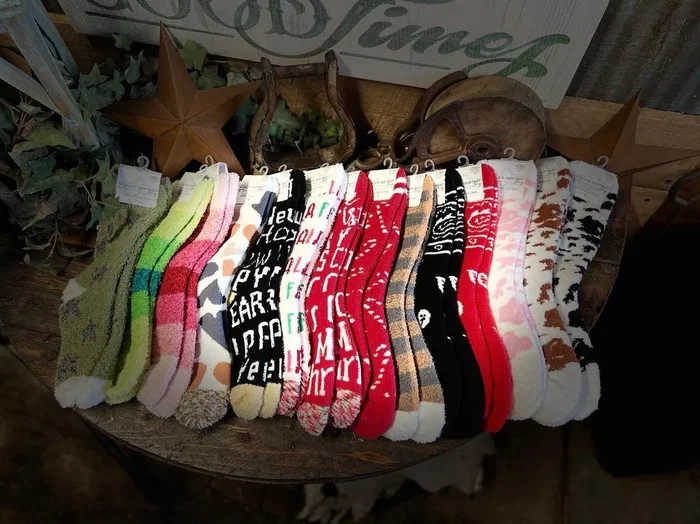 Holiday Cozy Crew Socks