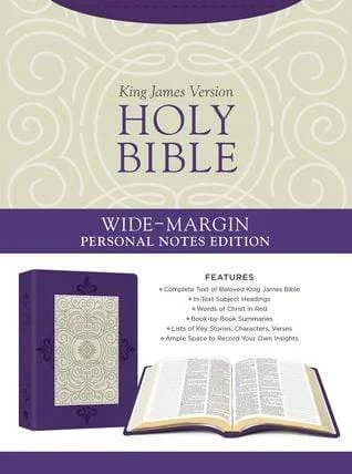 Holy Bible: Wide-Margin Personal Notes Edition