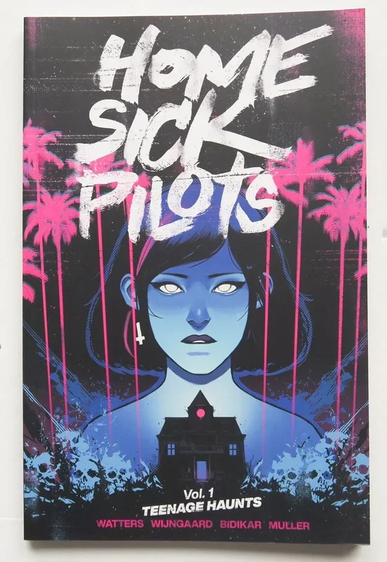 Home Sick Pilots Vol. 1 Teenage Haunts Image Graphic Novel Comic Book – Very Good