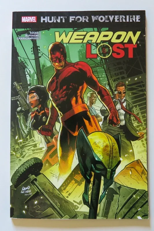 Hunt for Wolverine Weapon Lost Marvel Graphic Novel Comic Book – Very Good
