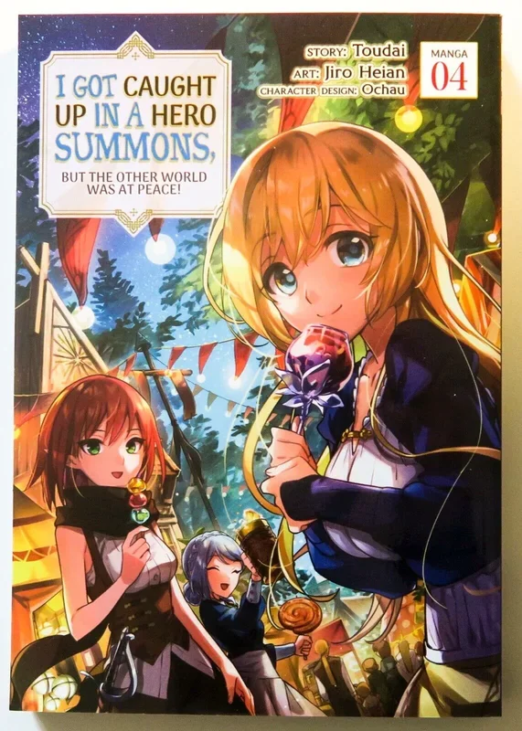 I Got Caught Up In A Hero Summons Vol. 4 NEW Seven Seas Manga Novel Comic Book