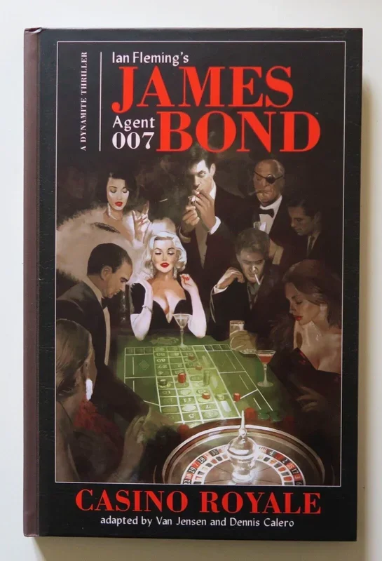 Ian Flemings James Bond 007 Casino Royale 1 HC Dynamite Graphic Novel Comic Book – Very Good