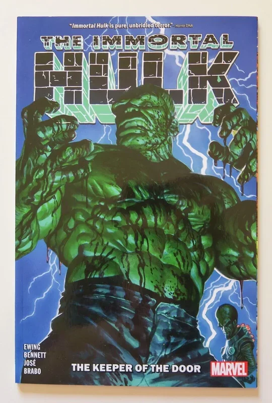 Immortal Hulk Vol. 8 The Keeper of the Door Marvel Graphic Novel Comic Book – Very Good
