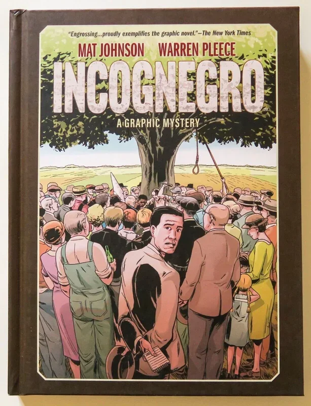 Incognegro A Graphic Mystery Hardcover Dark Horse Graphic Novel Comic Book – Very Good