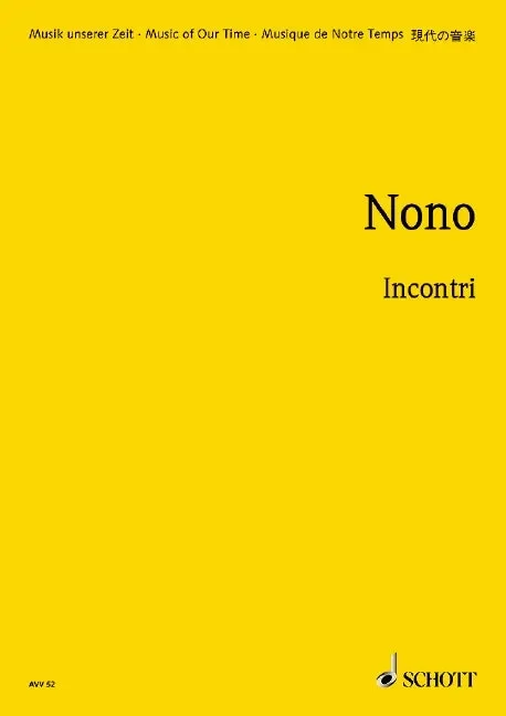 Incontri – Full Score