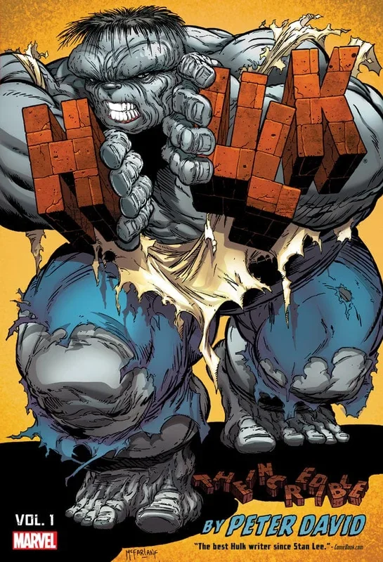 INCREDIBLE HULK BY PETER DAVID OMNIBUS VOL. 1 HC MACFARLANE COVER [DM ONLY]