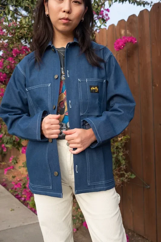 Indigo Chore Jacket