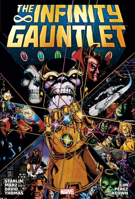 INFINITY GAUNTLET OMNIBUS HC PEREZ COVER [NEW PRINTING]