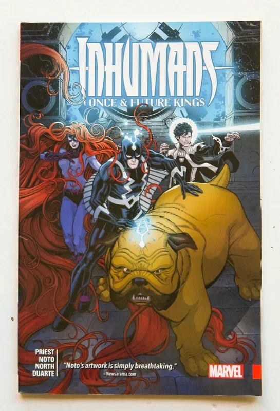 Inhumans Once and Future Kings Marvel Graphic Novel Comic Book – Very Good