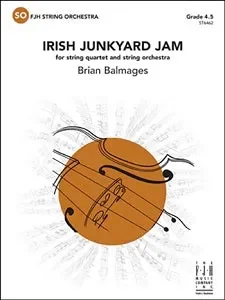 Irish Junkyard Jam for string quartet and string orchestra – Violin 2