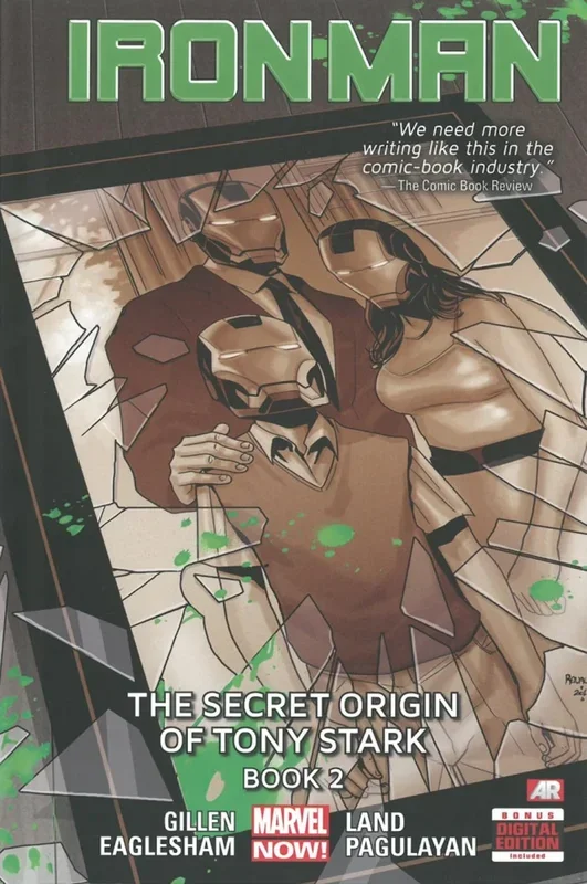 Iron Man 3 The Secret Origin of Tony Stark Book 2 HC Marvel Comics – Very Good