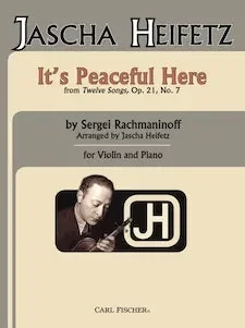 It’s Peaceful Here – from Twelve Songs, Op. 21, No. 7