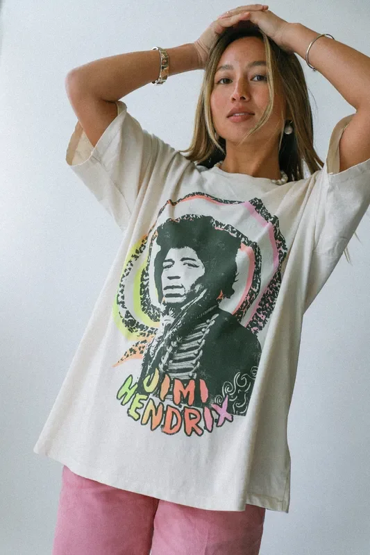 Jimi Hendrix Spiral Merch Tee
