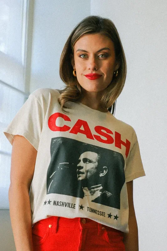 Johnny Cash Nashville Tour Tee