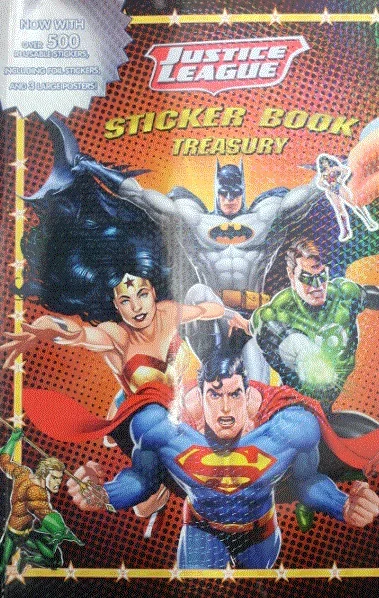 Justice League Sticker Book Treasury