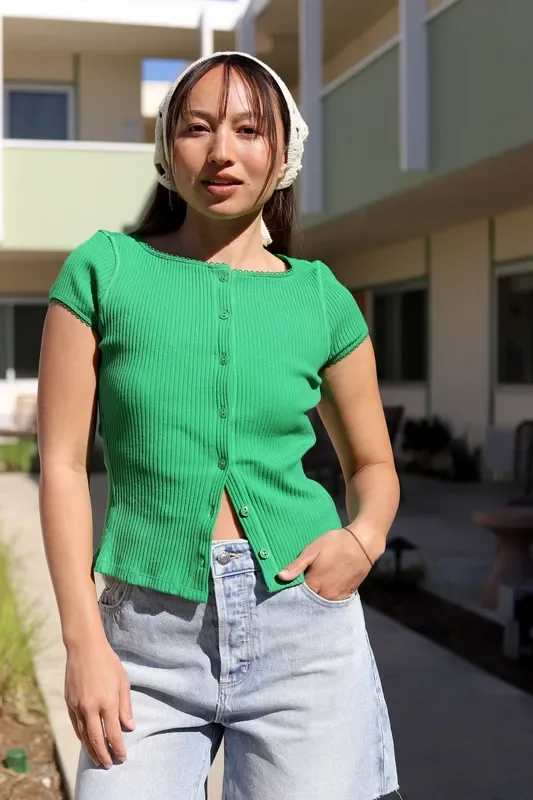 Kelly Green Most Wanted Cardi