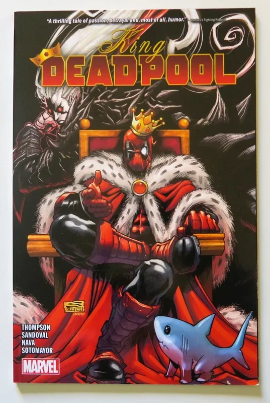 King Deadpool Vol. 2 Marvel Graphic Novel Comic Book – Very Good