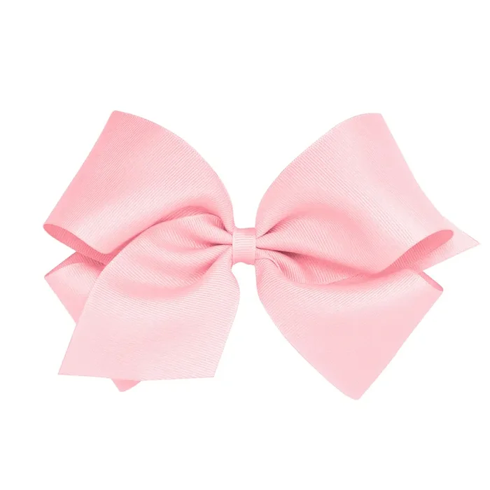 King Grosgrain Hairbow in Light Pink