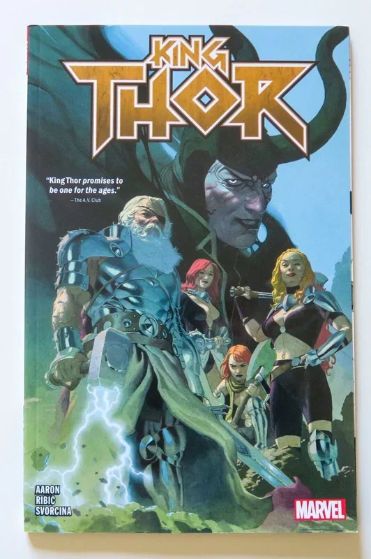 King Thor Marvel Graphic Novel Comic Book – Very Good