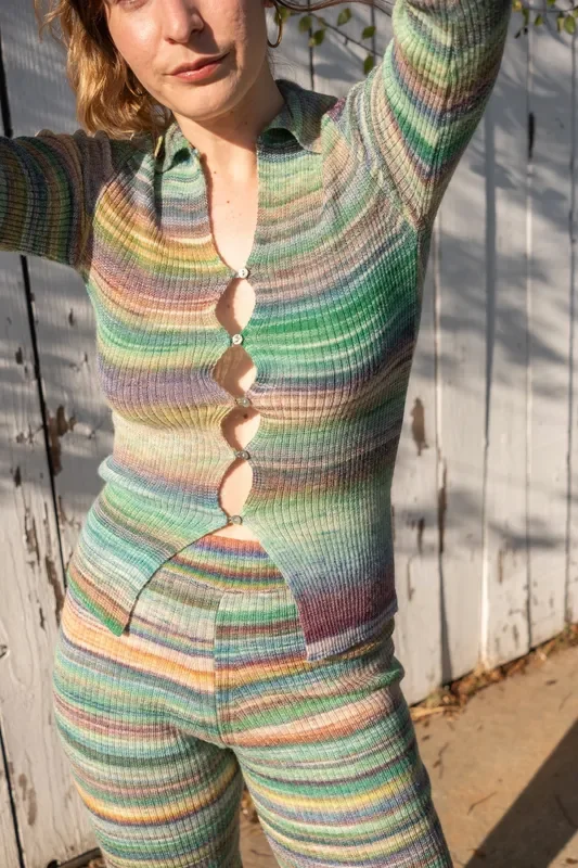 Kiwi Green Avelina Top