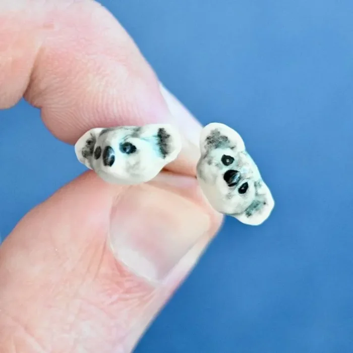 Koala Porcelain Earrings – Camp Hollow