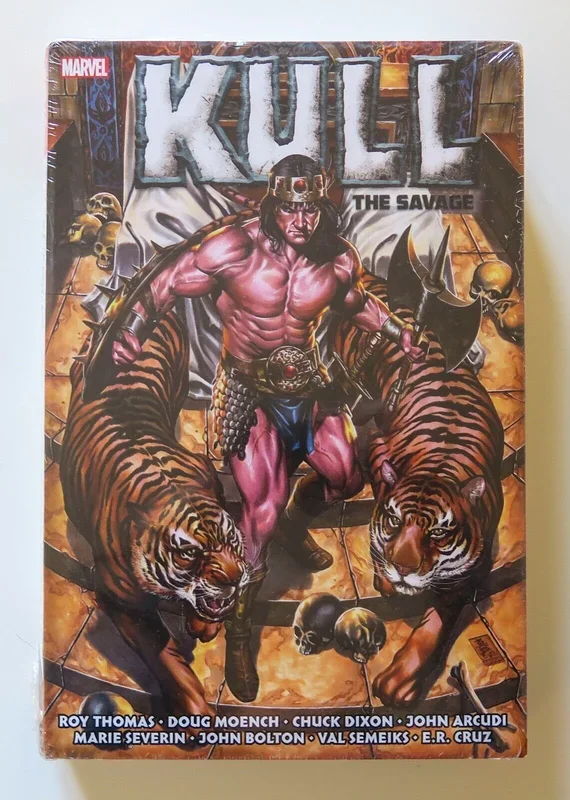 Kull The Savage The Original Marvel Yeras HC Omnibus Graphic Novel Comic Book – Very Good
