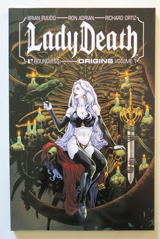 Lady Death Origins Vol. 1 Boundless Graphic Novel Comic Book – Very Good